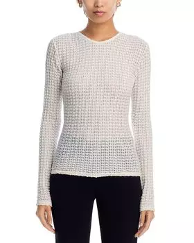 Топ "Попкорн" FRAME, белый