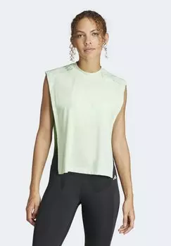 Топ POWER BL TK adidas Performance, цвет semi green spark