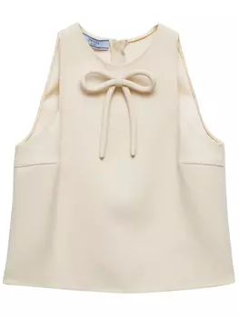 Топ Prada sable, нейтральный