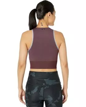 Топ Prana Sopra Seamless Crop Top, цвет Rich Cocoa