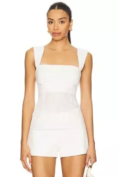 Топ Priya More To Come, white