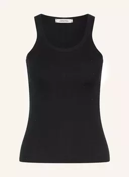 Топ просто вне времени с драгоценными камнями Dorothee Schumacher, черный