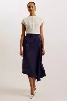 Топ прямого кроя с удлиненными плечами miyokoe Ted Baker, бежевый