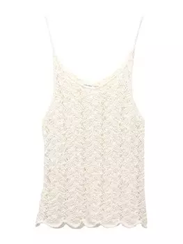 Топ Pull&Bear, экрю