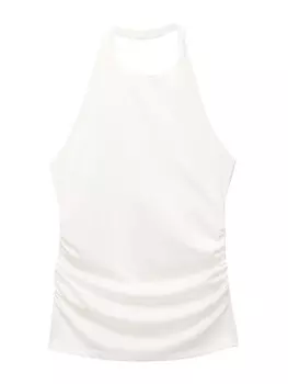 Топ Pull&Bear, экрю