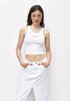 Топ PULL&BEAR, белый