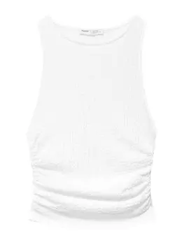 Топ Pull&Bear, белый