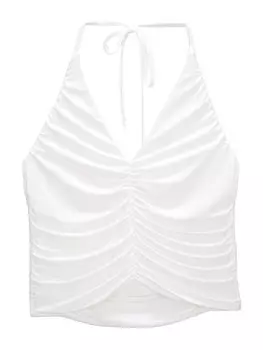 Топ Pull&Bear, белый