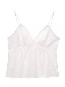 Топ Pull&Bear, белый