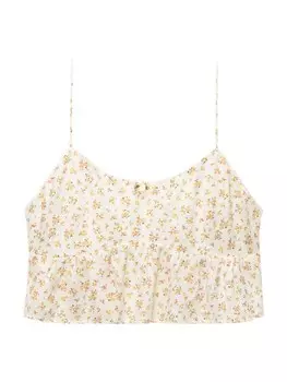 Топ Pull&Bear, белый