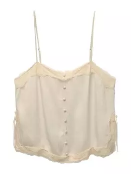 Топ Pull&Bear, бежевый