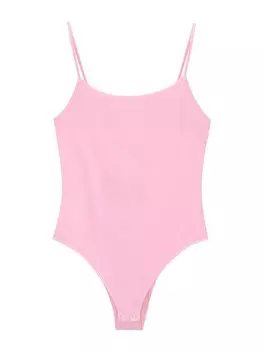 Топ Pull&Bear Bodysuit, розовый