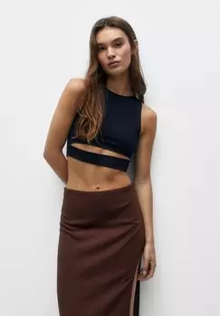 Топ PULL&BEAR, черный