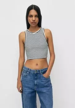 Топ PULL&BEAR, черный