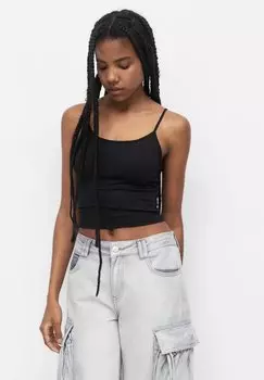Топ PULL&BEAR, черный