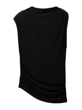 Топ Pull&Bear, черный