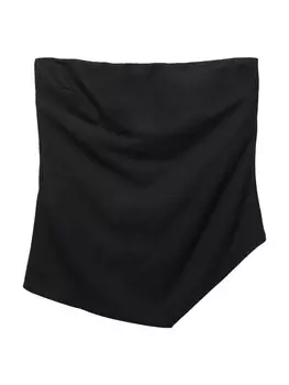 Топ Pull&Bear, черный