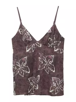 Топ Pull&Bear, цвет Aubergine