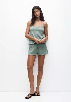 Топ PULL&BEAR, цвет Evergreen