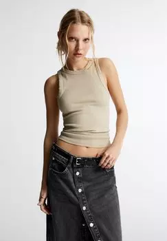 Топ PULL&BEAR, цвет sand