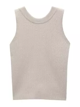 Топ Pull&Bear, цвет Stone