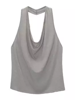 Топ Pull&Bear, цвет Stone