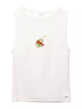 Топ Pull&Bear GILDA, белый
