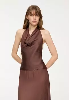 Топ PULL&BEAR, коричневый