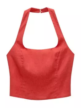 Топ Pull&Bear, красный