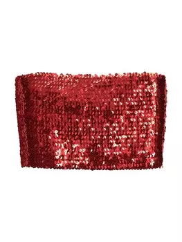 Топ Pull&Bear, красный