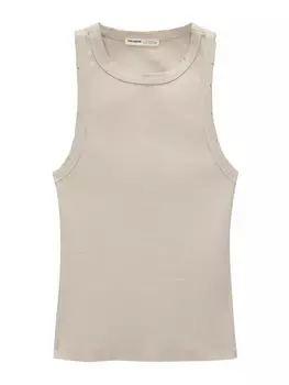 Топ Pull&Bear, песочный