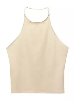 Топ Pull&Bear, песочный