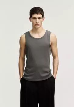 Топ PULL&BEAR, серый