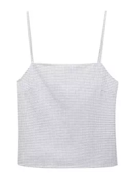 Топ Pull&Bear, серый