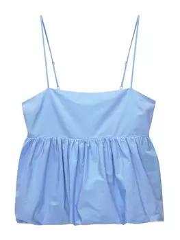 Топ Pull&Bear, синий