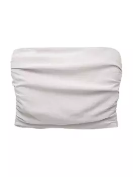 Топ Pull&Bear, светло-серый