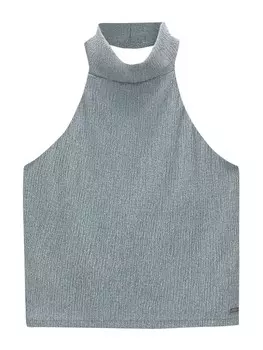 Топ Pull&Bear Top, дымчато-голубой