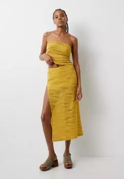 Топ PULL&BEAR, желтый