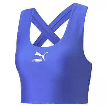 Топ Puma T7 Crop, синий