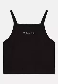 Топ PUNTO STRAP Calvin Klein Jeans, черный