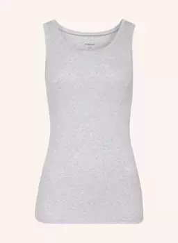 Топ pure rib Schiesser, серый