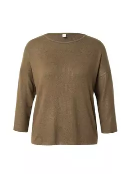 Топ QS Shirt, оливковый