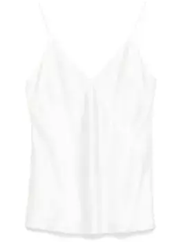 Топ Quassia без рукавов MAX MARA, белый