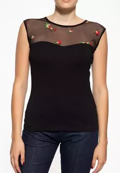 Топ Queen, черный