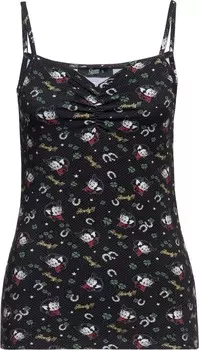 Топ Queen, черный