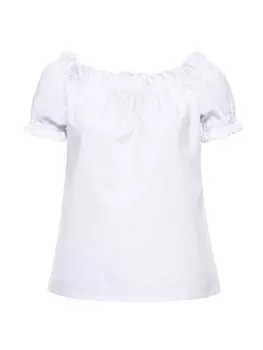 Топ Queen Kerosin Carmen, белый