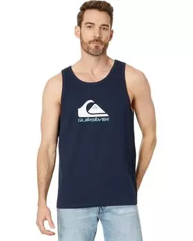 Топ Quiksilver Comp Logo Tank Top, цвет Dark Navy