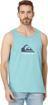 Топ Quiksilver Comp Logo Tank Top, цвет Marine Blue