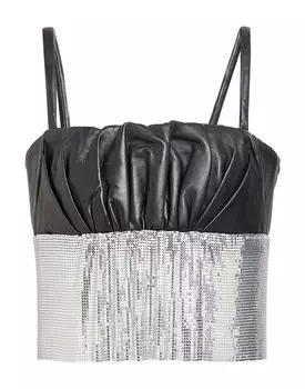 Топ Rabanne, черный