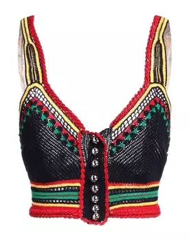 Топ Rabanne, синий